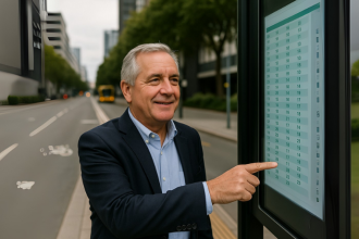 Aldo Vendramin mostra como dados da bilhetagem eletrônica otimizam rotas e horários de transporte.