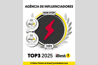 A Non Stop confirma sua trajetória de sucesso ao integrar pelo terceiro ano a lista dos finalistas do Prêmio iBest.