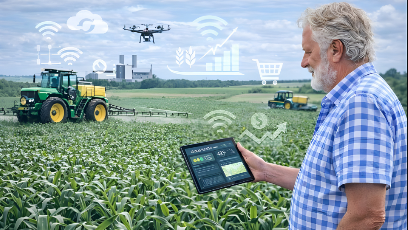 Digitalização no agronegócio do plantio à comercialização com Aldo Vendramin.