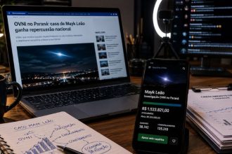 OVNI no Paraná e Vaquinha Milionária: O Que o Caso de Mayk Leão Revela Sobre a Economia da Viralização nas Redes